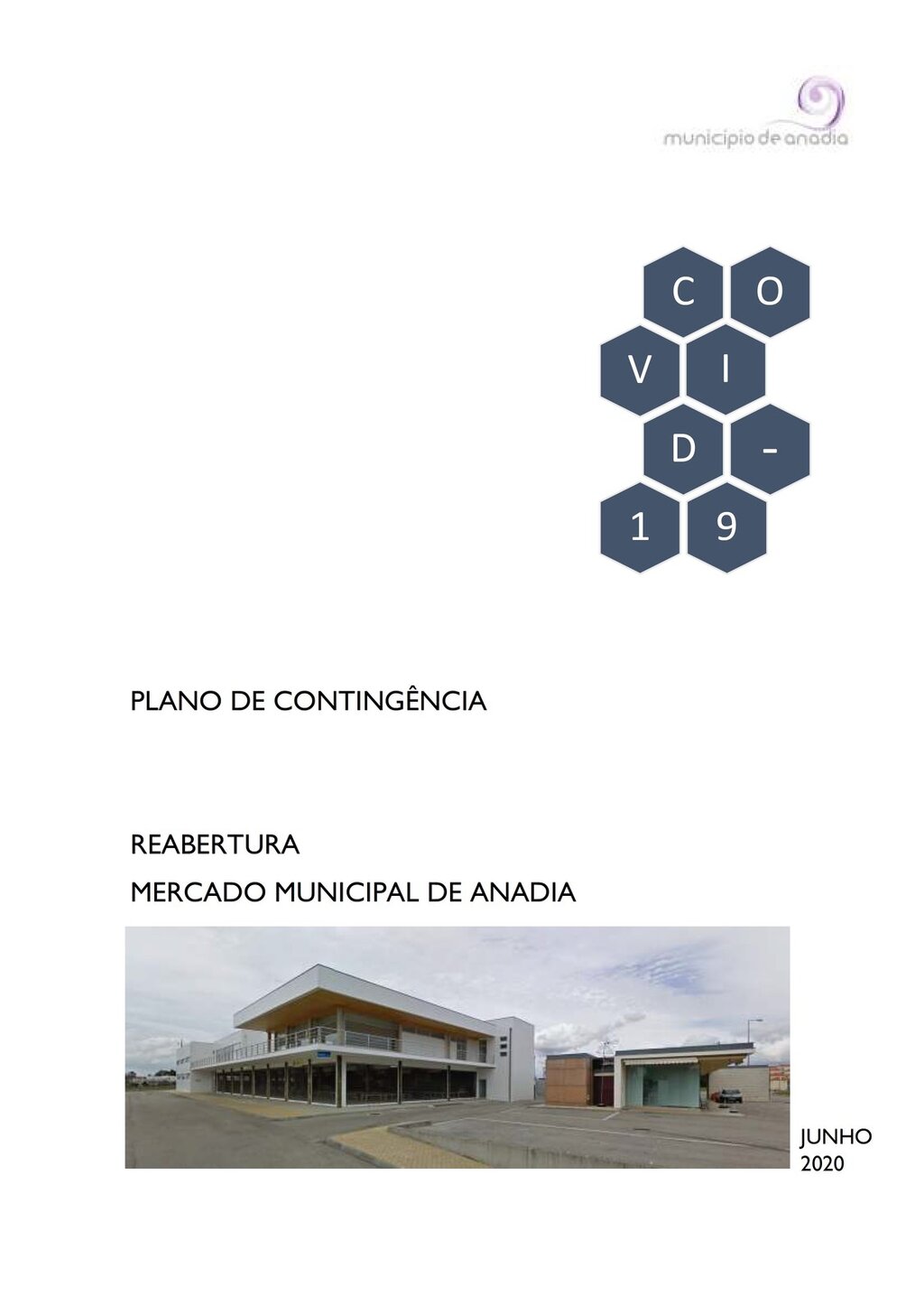 Reabertura do Mercado Municipal de Anadia - Plano de Contingência
