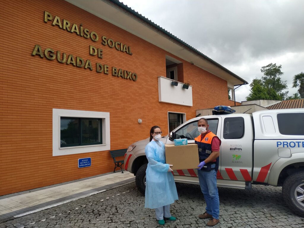 Empresário doa 2.000 máscaras à Paraíso Social