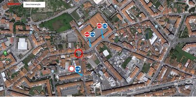 CORTE DE TRÂNSITO NA RUA DO CARMO