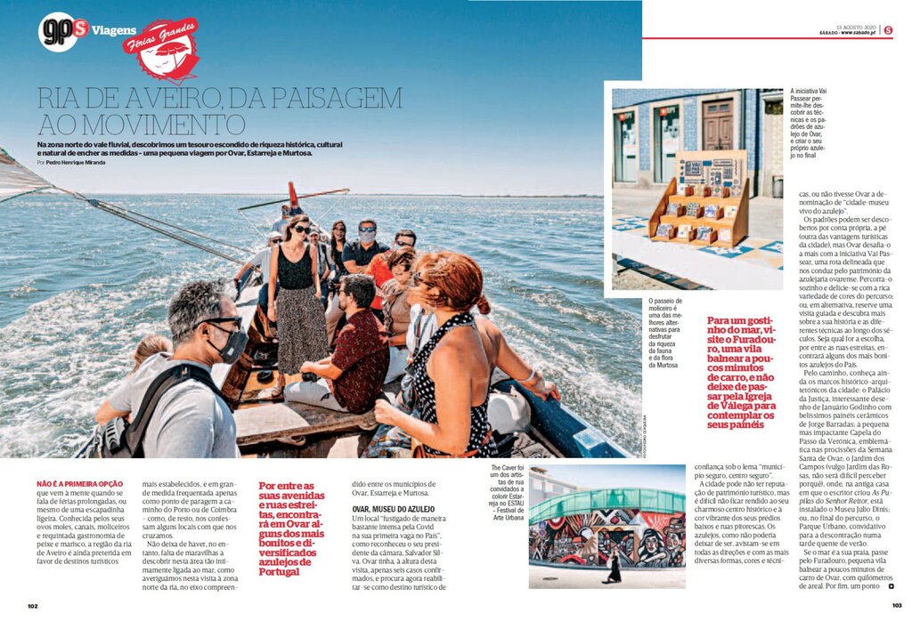 MURTOSA DESTACADA NA REVISTA SÁBADO