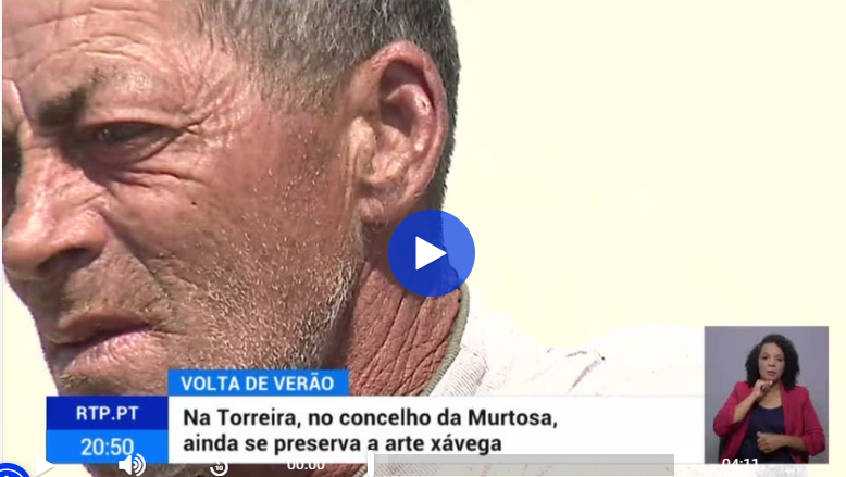  ARTE XÁVEGA NA PRAIA DA TORREIRA EM DESTAQUE NA RTP