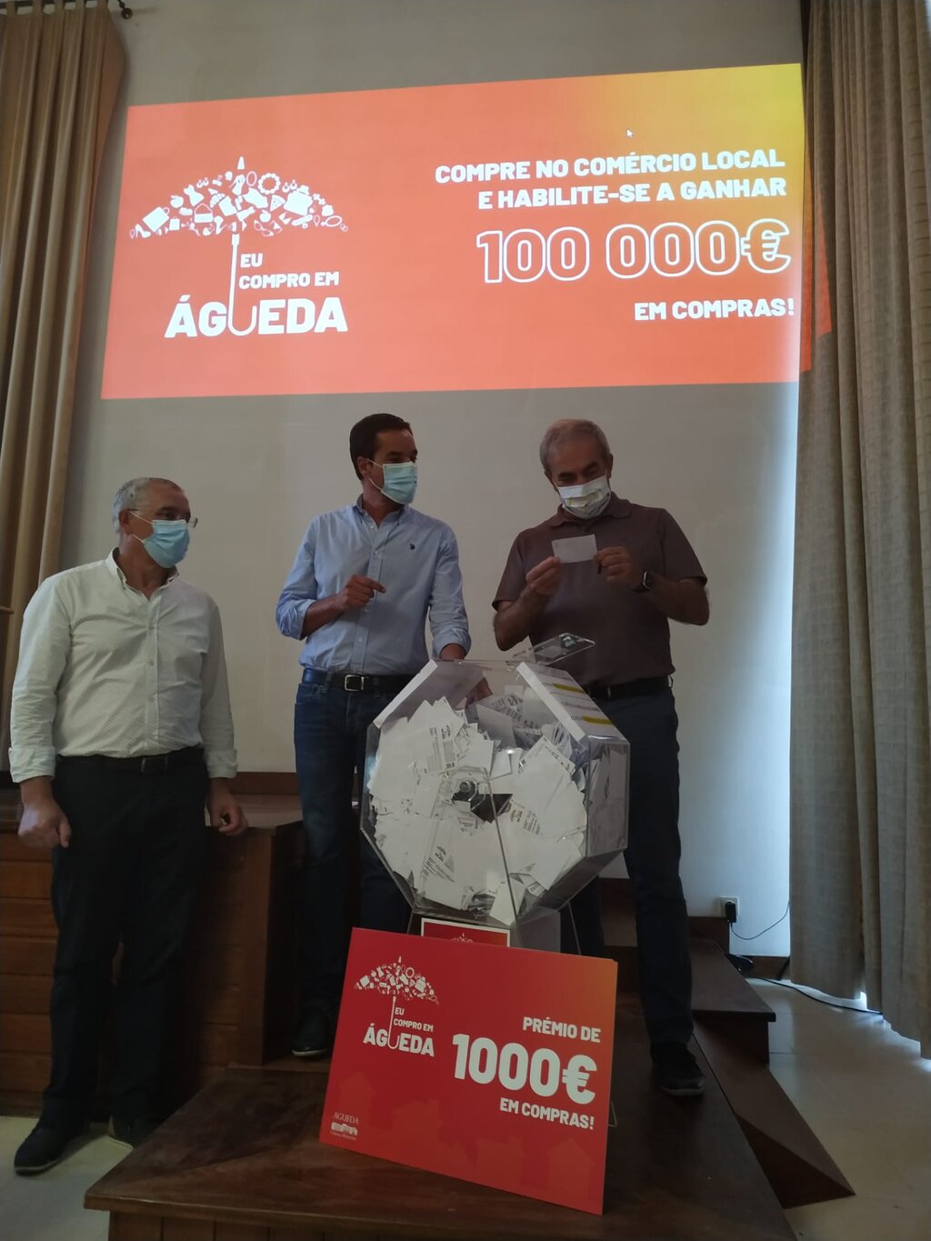 Resultados do sorteio da Campanha "Compre em Águeda" já são conhecidos
