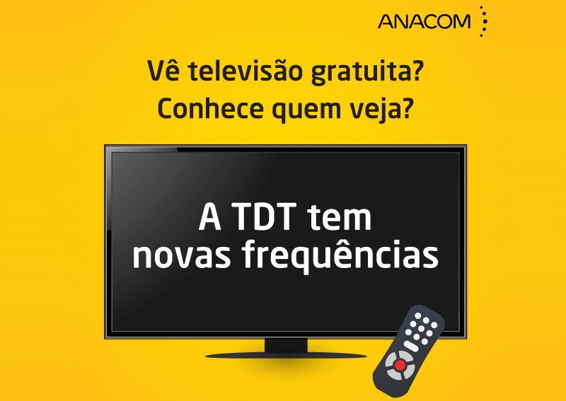 Anacom - Novas Frequências TDT