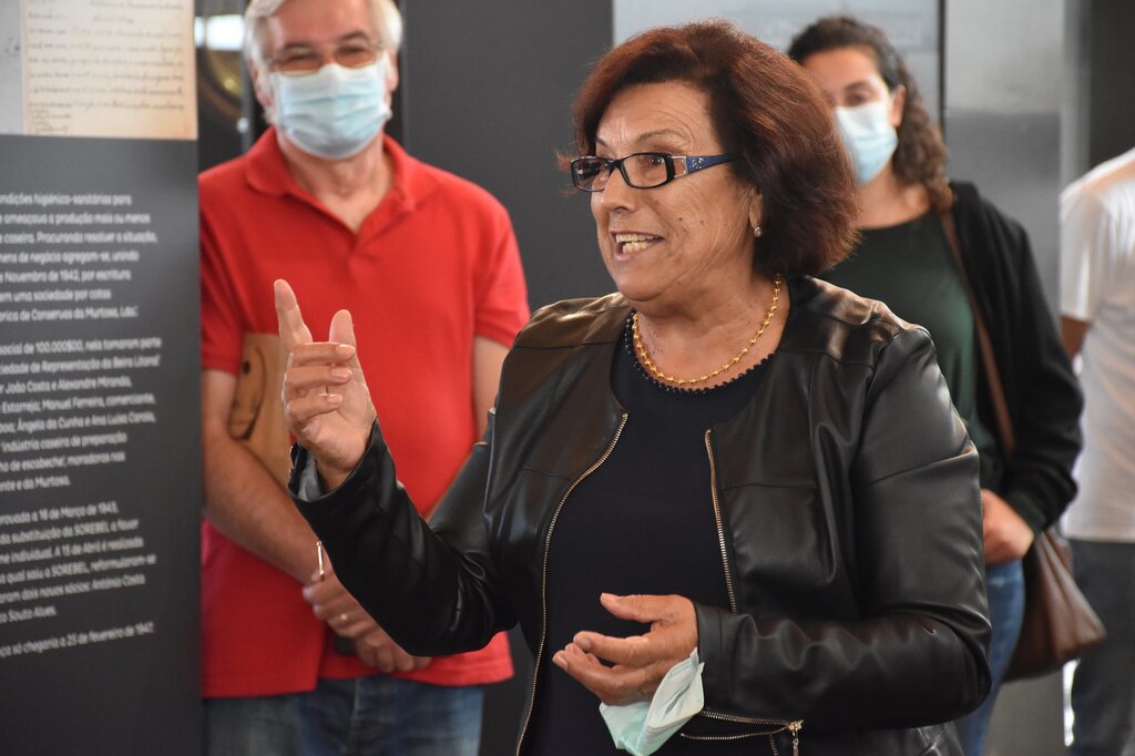 MARIA SILVA DESVENDOU A HISTÓRIA E AS HISTÓRIAS DA INDÚSTRIA CONSERVEIRA MURTOSEIRA NO DIA MUNDIA...