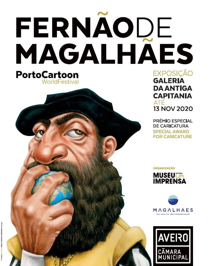 FERNÃO DE MAGALHÃES NA CARICATURA INTERNACIONAL