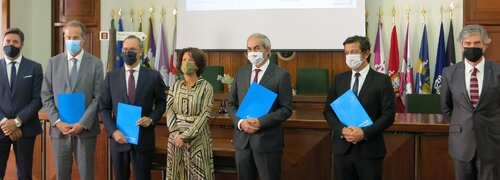 Assinatura dos Contratos de Financiamento para a Grande Rota da Ria de Aveiro