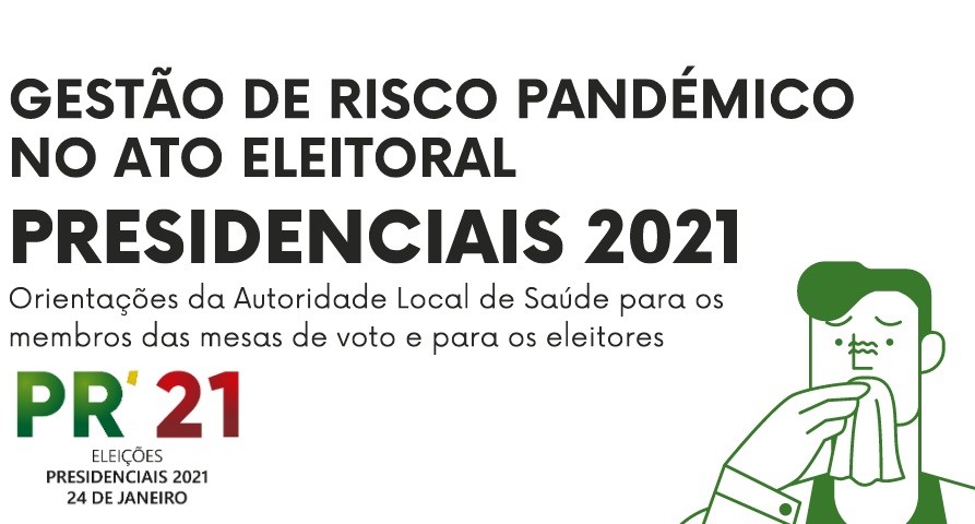 Eleições - Orientações da Autoridade Local de Saúde