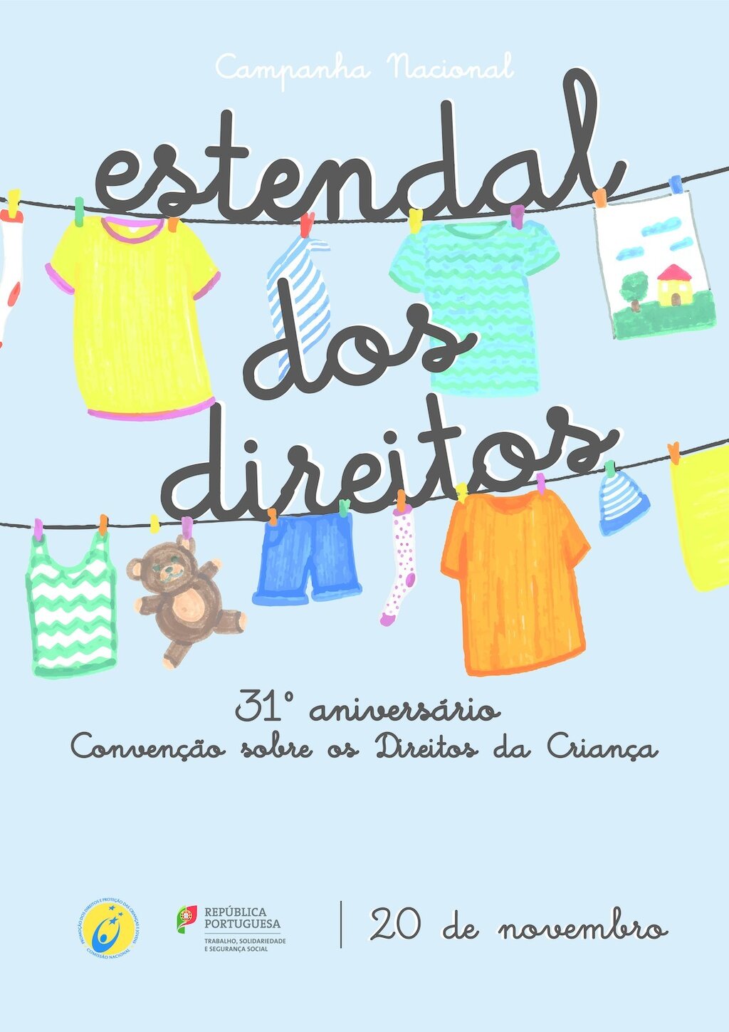 Exposição “Estendal dos Direitos” em exibição no CAE até ao final do ano.