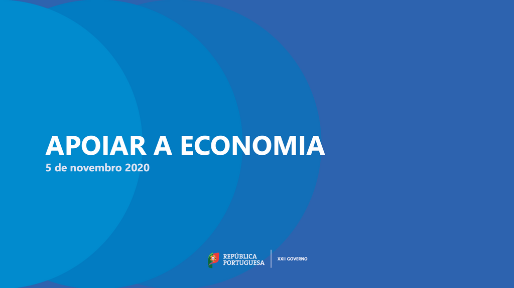 PROGRAMAS DE APOIO À ECONOMIA