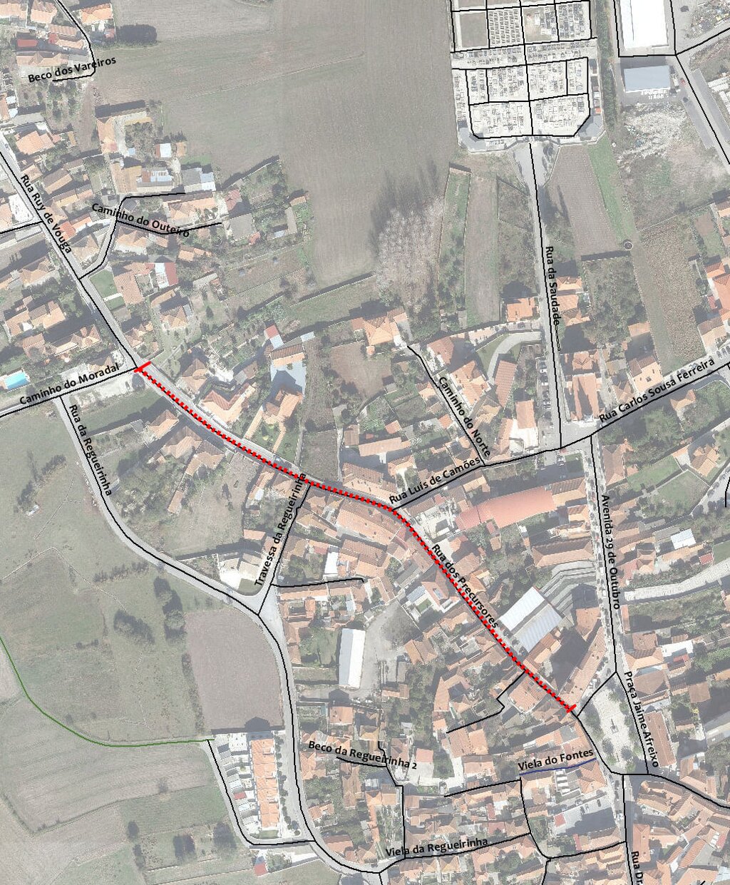 CONDICIONAMENTOS À CIRCULAÇÃO NA RUA DOS PRECURSORES, EM PARDELHAS