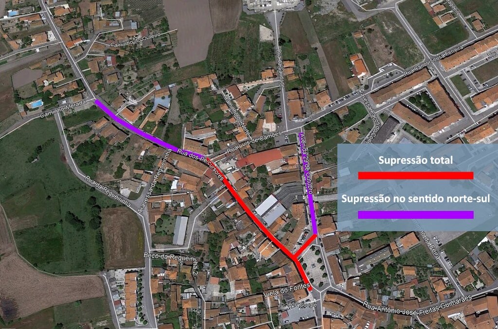 AVISO – CONDICIONAMENTO DE TRÂNSITO NO CENTRO DE PARDELHAS