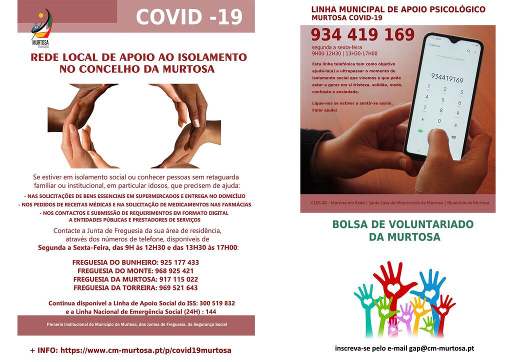  SERVIÇOS DE APOIO LOCAL NO CONTEXTO DA PANDEMIA DE COVID-19