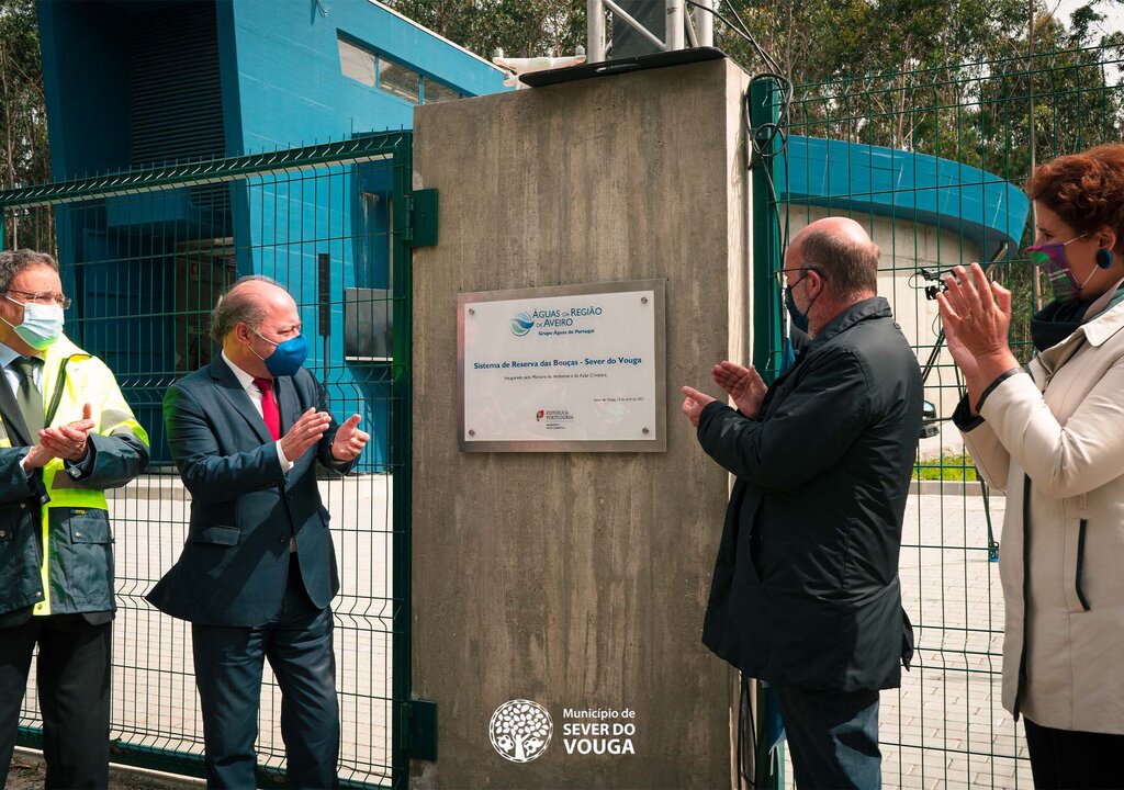 Ministro do Ambiente visitou Sever do Vouga para inaugurar o sistema de Reserva das Bouças em Sil...