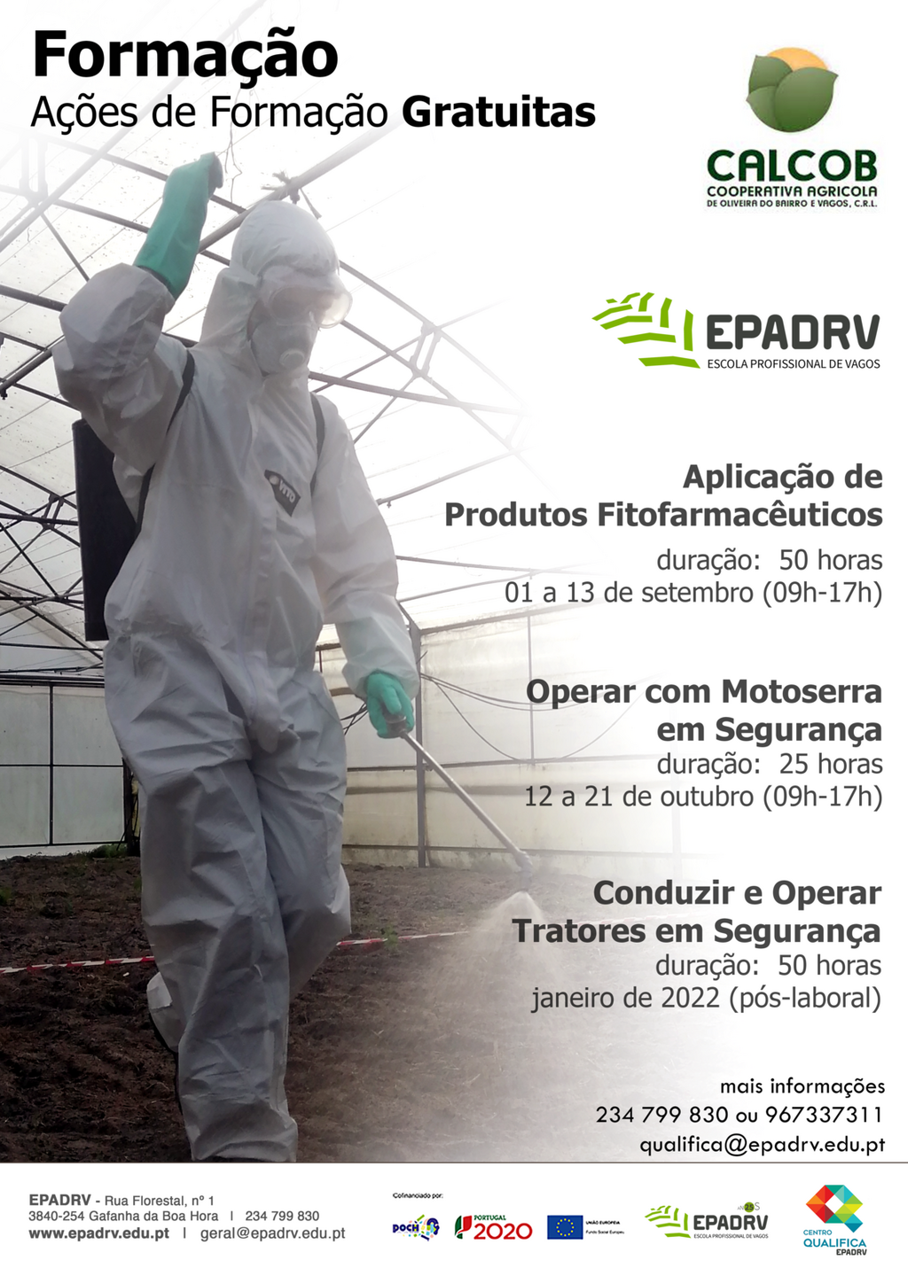 Inscrições abertas para ações de formação gratuitas