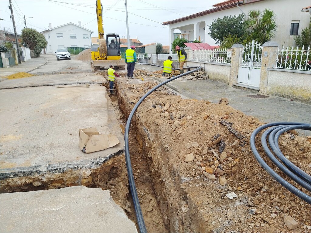 Obras na Rua dos Olivais e na Rua de Trás