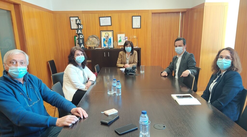 Reunião com diretor do ACES Baixo Vouga