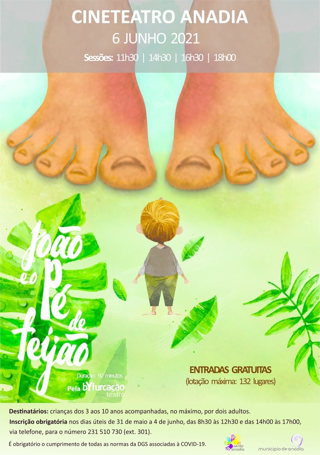 Cineteatro Anadia: espetáculo infantil gratuito