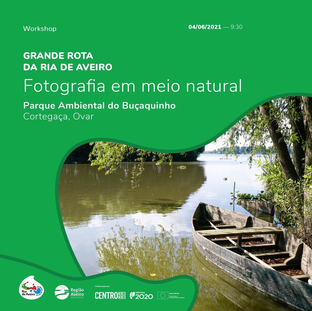 Workshop "Grande Rota da Ria de Aveiro - Fotografia em meio natural