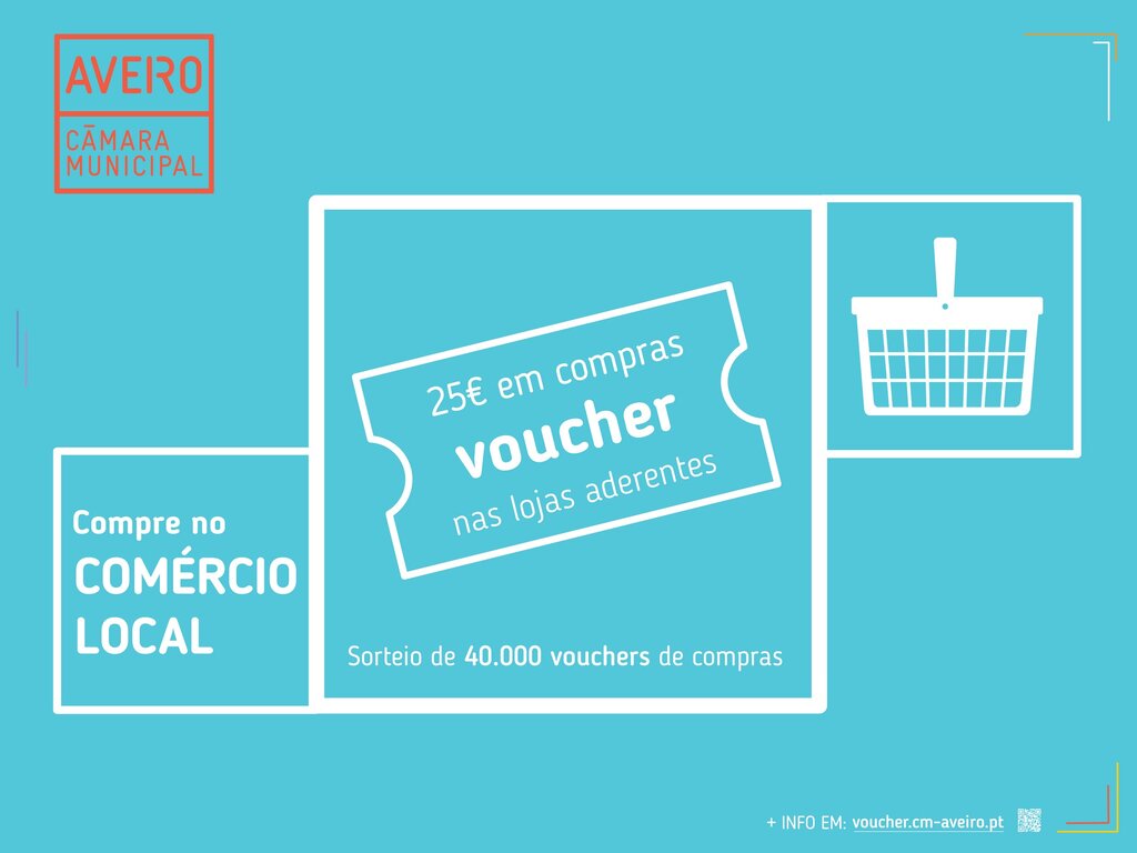 CAMPANHA “COMPRE NO COMÉRCIO LOCAL” JÁ DISTRIBUIU 3.000 VOUCHERS DE 25€