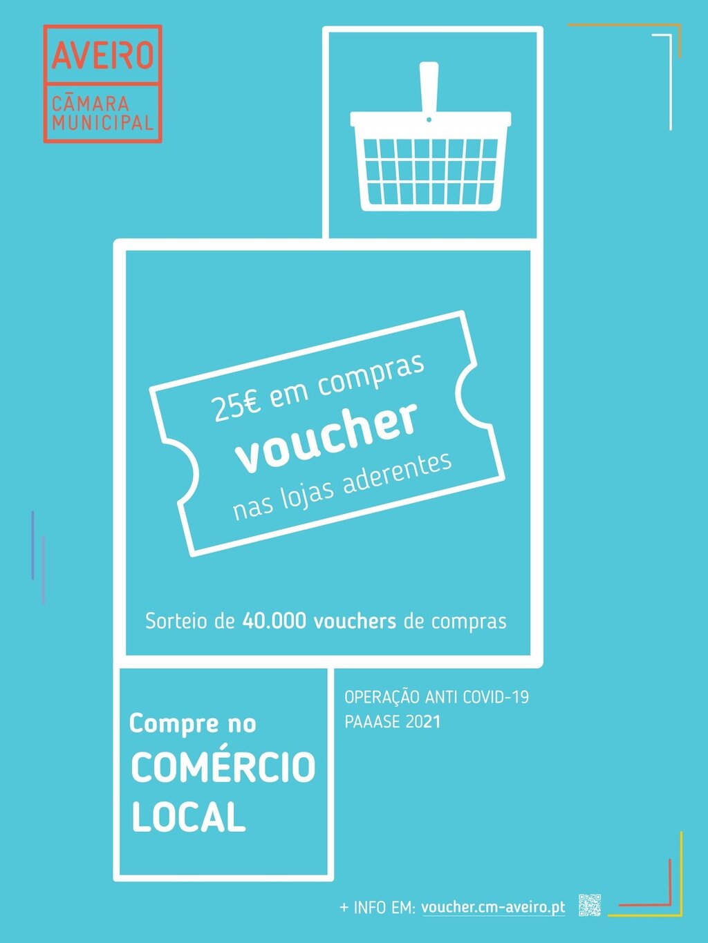  CAMPANHA “COMPRE NO COMÉRCIO LOCAL” JÁ DISTRIBUIU 3.000 VOUCHERS DE 25€