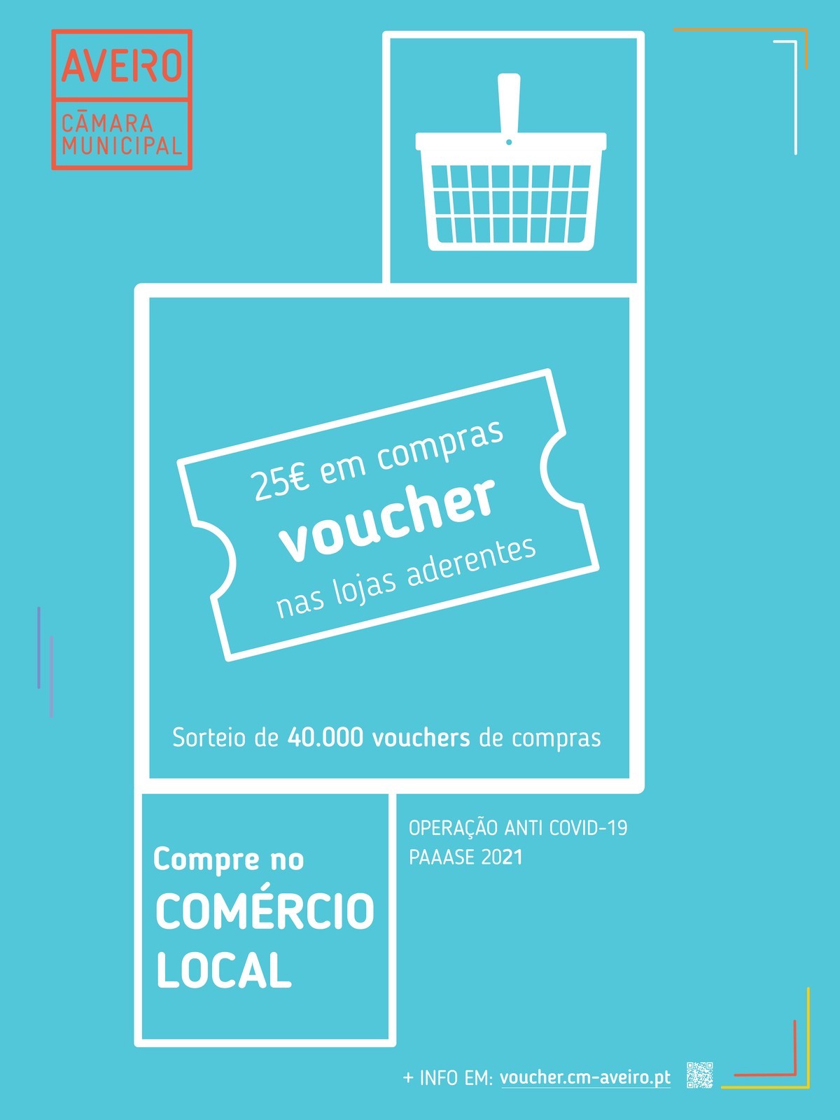  CAMPANHA “COMPRE NO COMÉRCIO LOCAL” JÁ DISTRIBUIU 3.000 VOUCHERS DE 25€