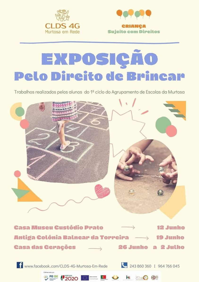 EXPOSIÇÃO “PELO DIREITO DE BRINCAR”