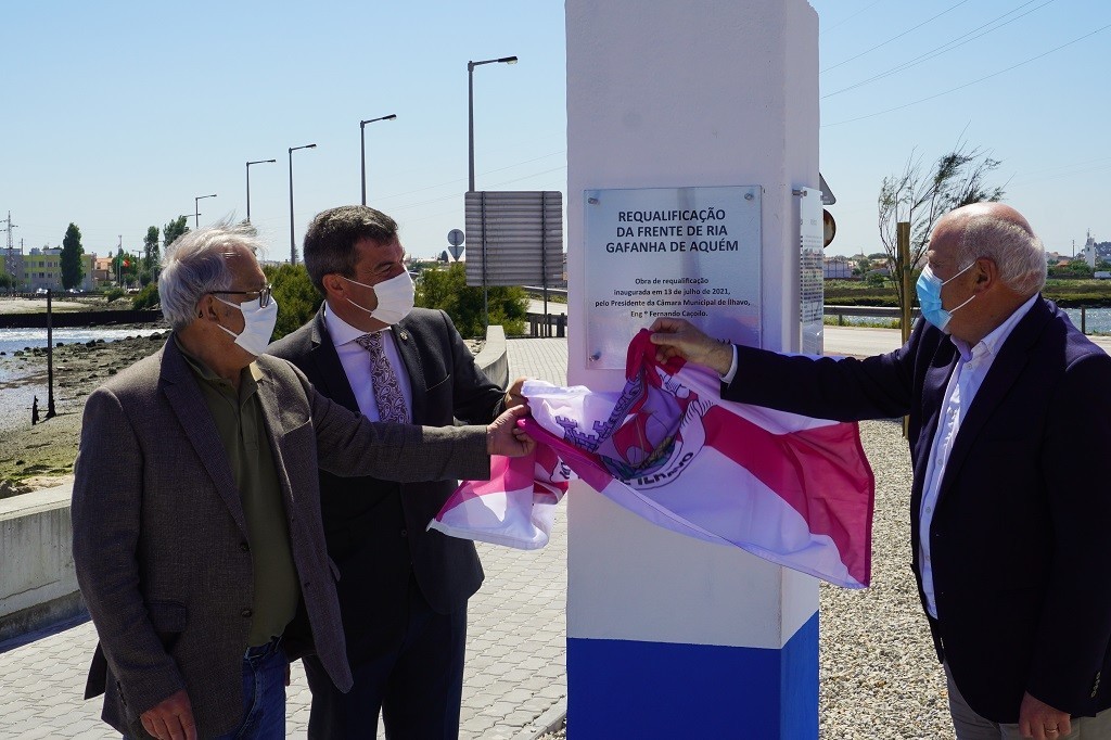 Inaugurada a obra de Requalificação da Frente Ria, na Gafanha de Aquém