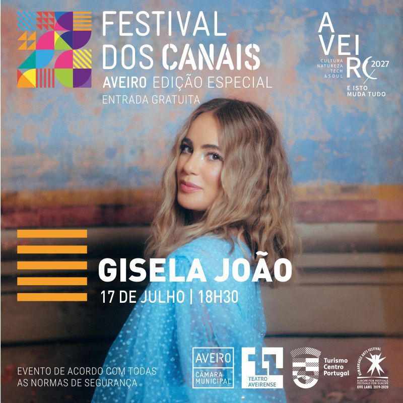 GISELA JOÃO NO FESTIVAL DOS CANAIS 2021