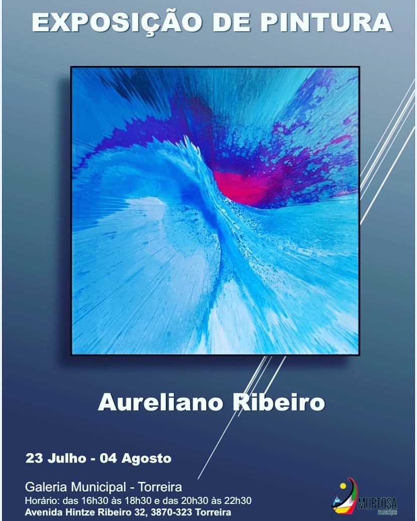 AURELIANO RIBEIRO EXPÕE NA GALERIA MUNICIPAL