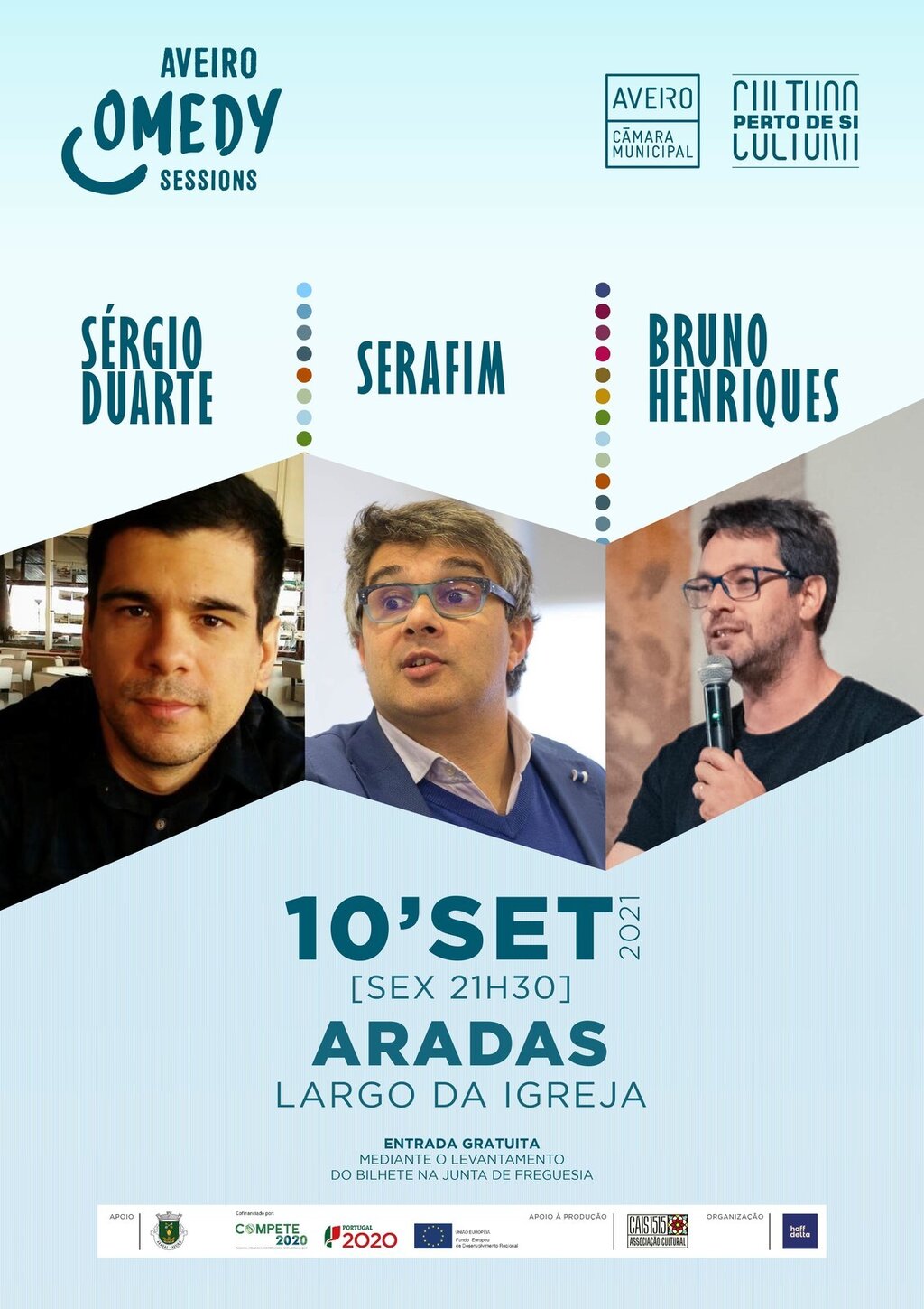 CULTURA PERTO DE SI - Cinema, Teatro Cómico percorrem as freguesias