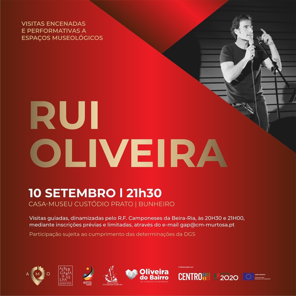 RUI OLIVEIRA TRAZ “FADO SOLO” À CASA-MUSEU CUSTÓDIO PRATO NO CICLO "VISITAS ENCENADAS E PERFORMAT...