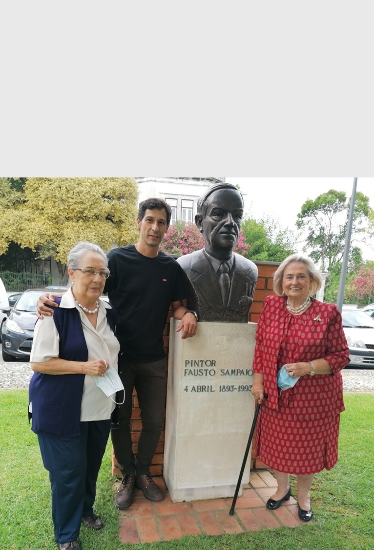 Reposição do busto de Fausto Sampaio