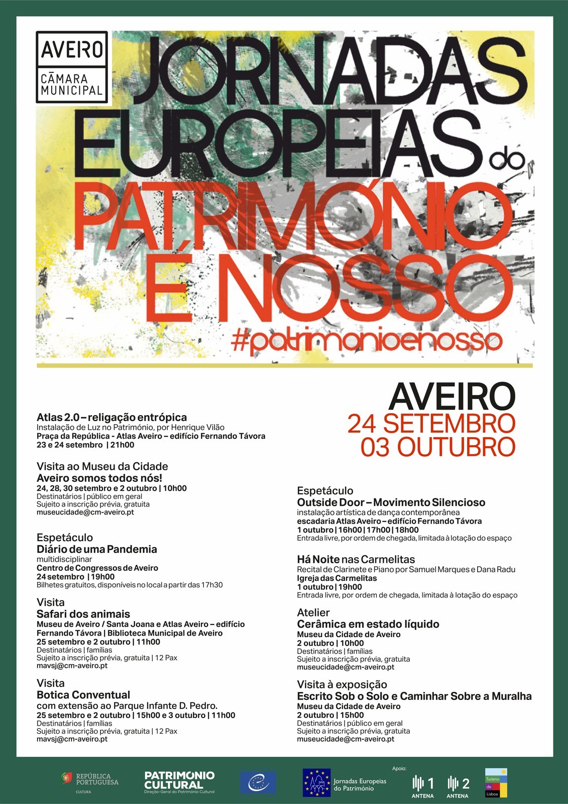 JORNADAS EUROPEIAS DO PATRIMÓNIO 2021