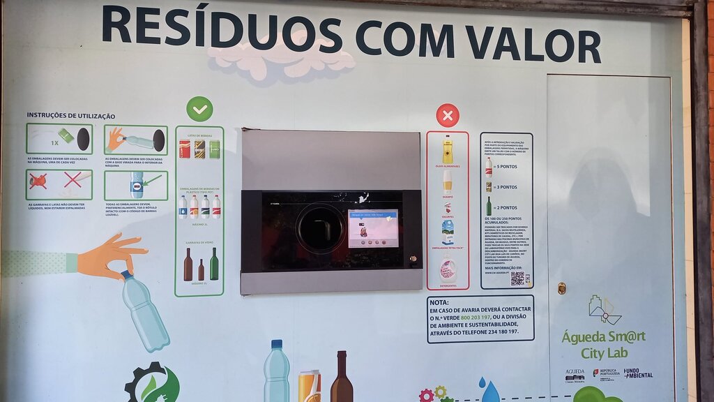  Câmara de Águeda amplia vantagens da máquina de resíduos e dinamiza comércio local