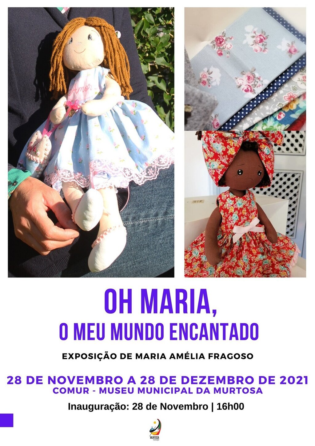  MARIA AMÉLIA FRAGOSO EXPÕE NA COMUR-MUSEU MUNICIPAL