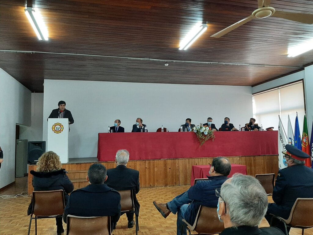 Presidente da Câmara elogia corporação de bombeiros de Sever do Vouga em dia de festa