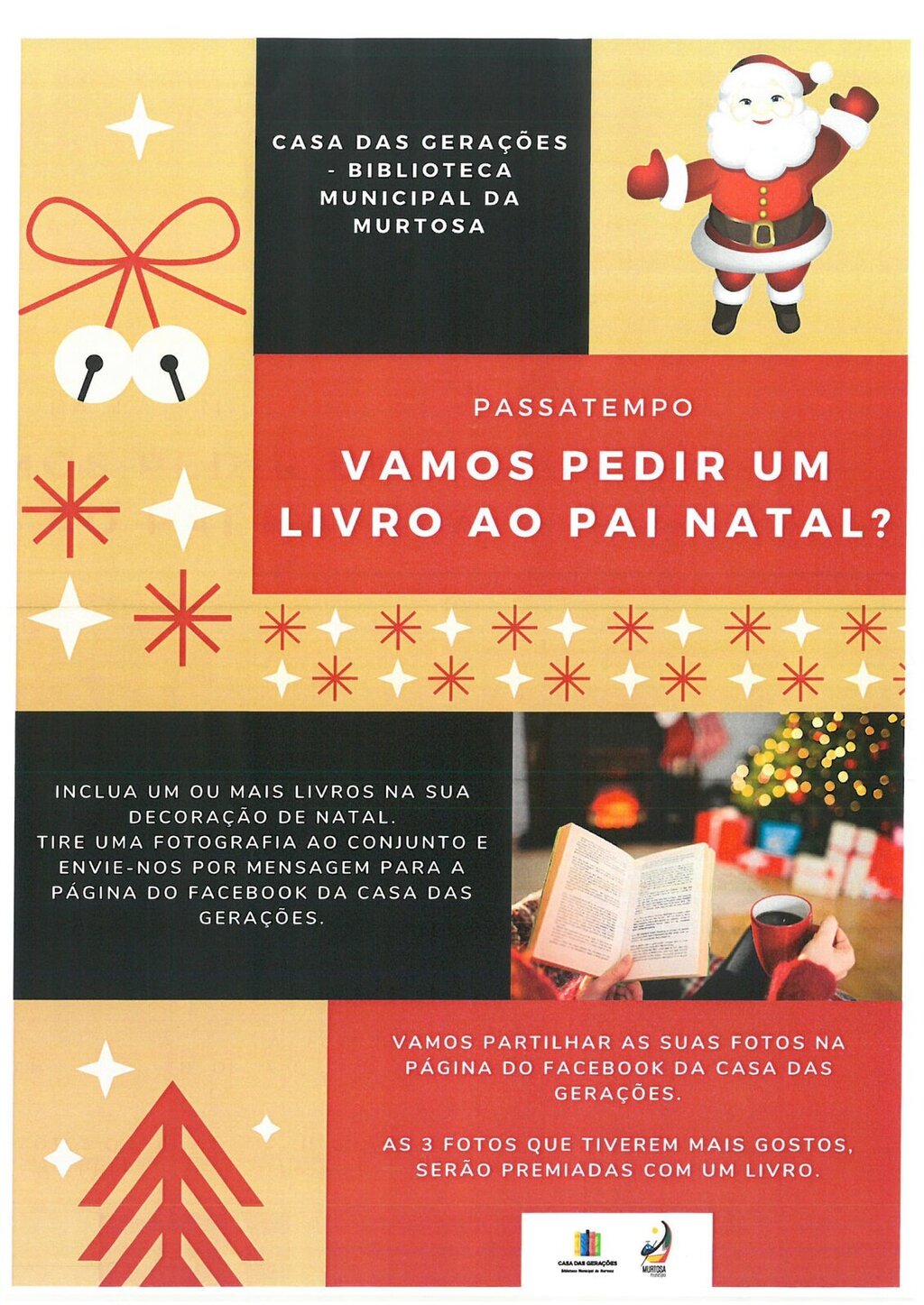 "VAMOS PEDIR UM LIVRO AO PAI NATAL?"