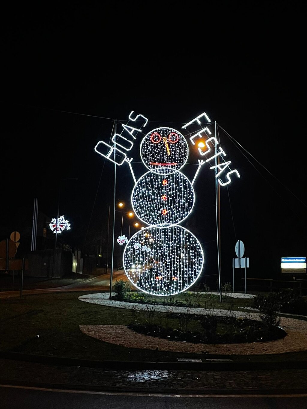 Sever do Vouga encheu-se de luz no  primeiro momento do programa de Natal