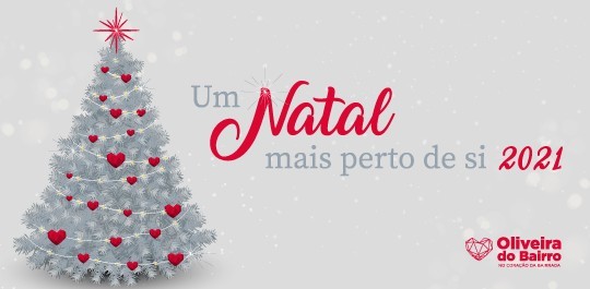 Programação "Um Natal Mais Perto de Si" 2021