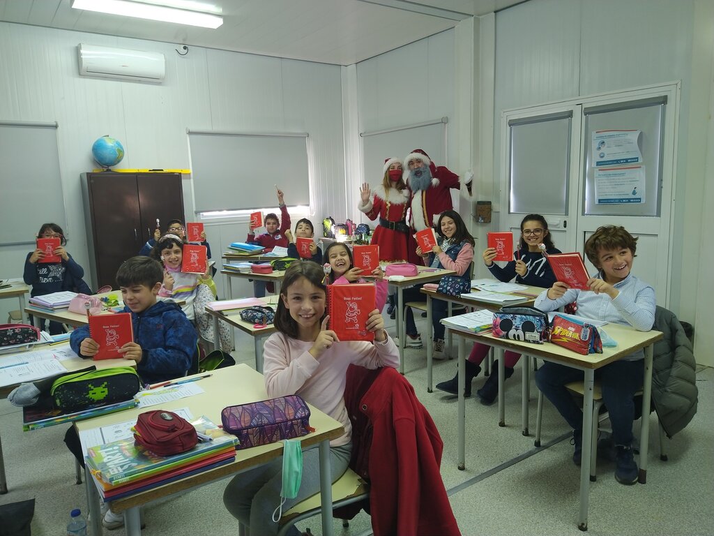 Animação de Natal nas escolas