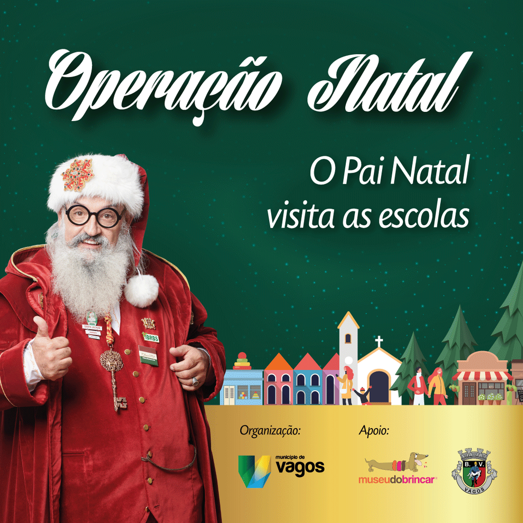 OPERAÇÃO NATAL – O PAI NATAL VAI ÀS ESCOLAS