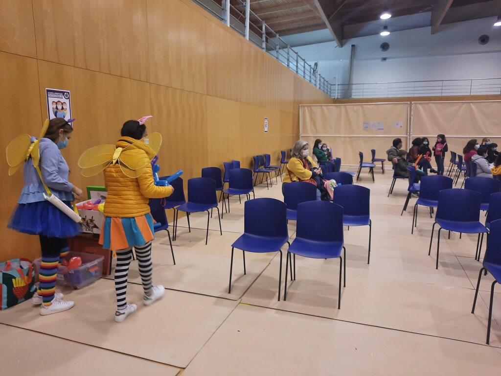 Vacinação já decorre  no Pavilhão de Desportos 