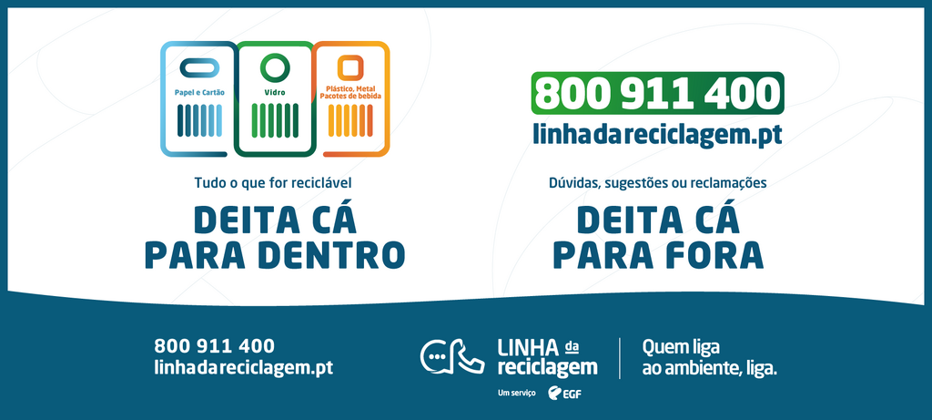  ERSUC DISPONIBILIZA LINHA DA RECICLAGEM PARA ESCLARECIMENTOS AOS CIDADÃOS