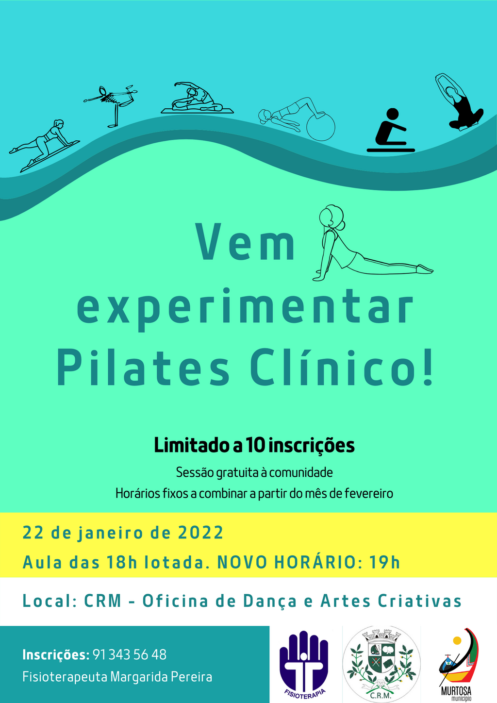  AULA ABERTA DE PILATES CLÍNICO