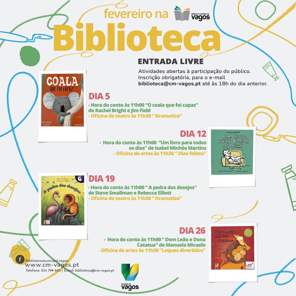 FEVEREIRO NA BIBLIOTECA