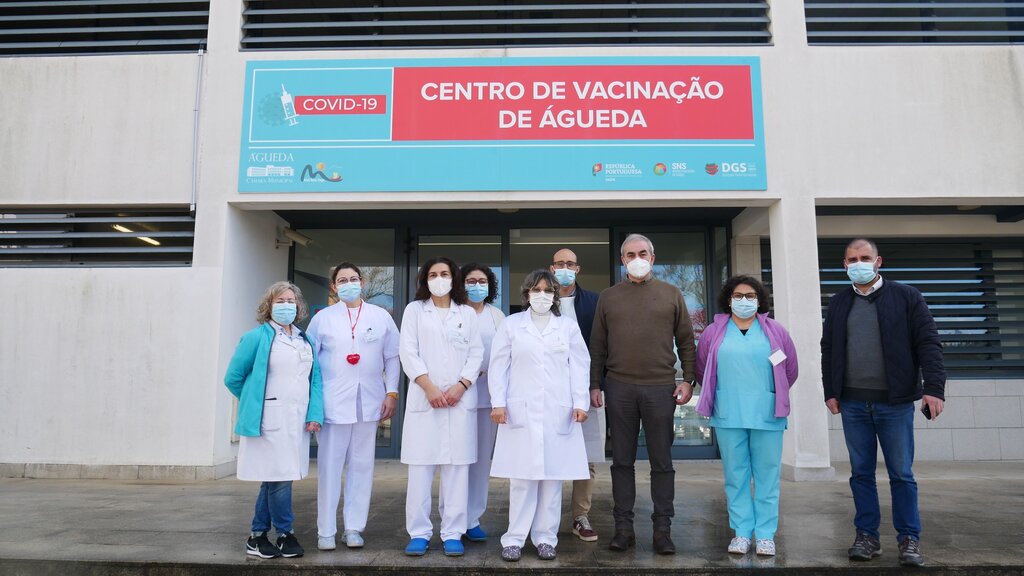 Novo Centro de Vacinação de Águeda abriu hoje ao público