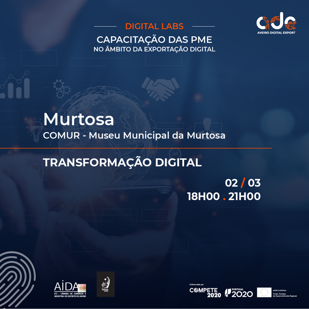 COMUR -MUSEU MUNICIPAL RECEBE DIGITAL LAB DE TRANSFORMAÇÃO DIGITAL PARA EMPRESAS DA MURTOSA