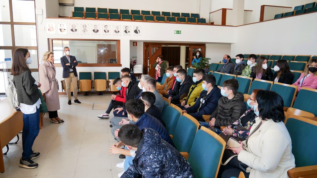 Câmara recebeu grupo de alunos de Erasmus da Escola Marques de Castilho