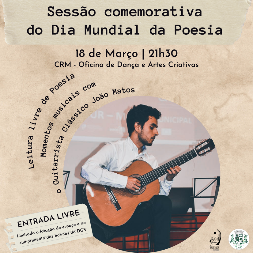 MURTOSA COMEMORA DIA MUNDIAL DE POESIA