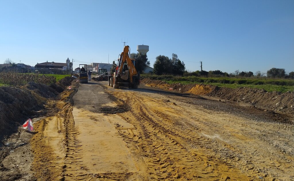 Novo arruamento em Sangalhos